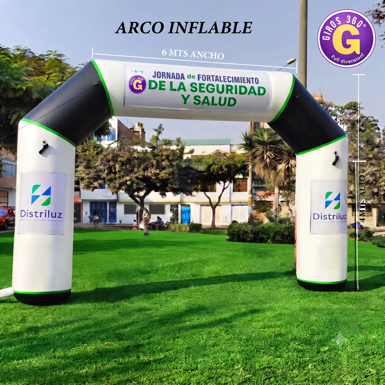 Arco Inflable Giros 360